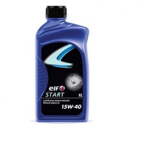 Elf Lubrificante Minerale 15W40 1L per Motori Benzina e Diesel