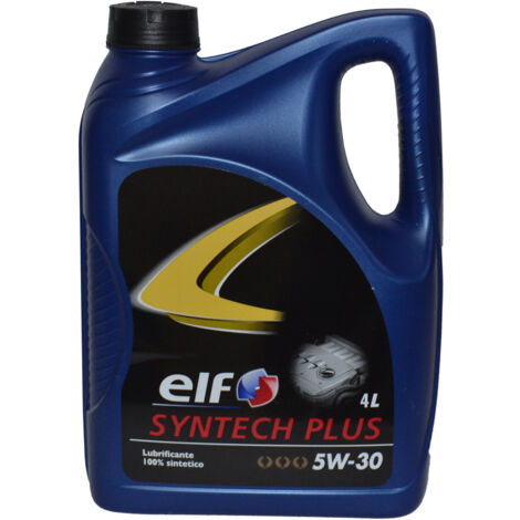 Elf Lubrificante Syntech Plus 5W30 4L - per Benzina e Diesel