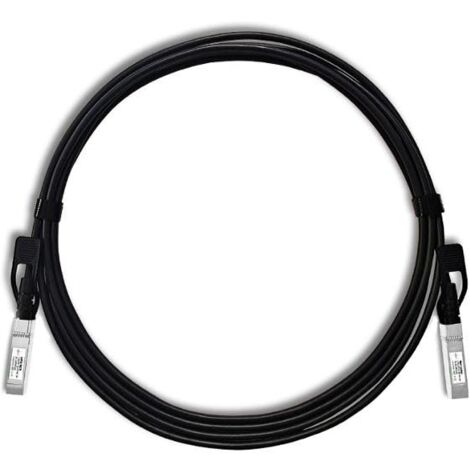 Elfcam® - 0,5m Câble SFP à SFP 1,25Gb Câble à Attache Directe, Direct Attach Copper (DAC) Twinax Cable(0,5M)
