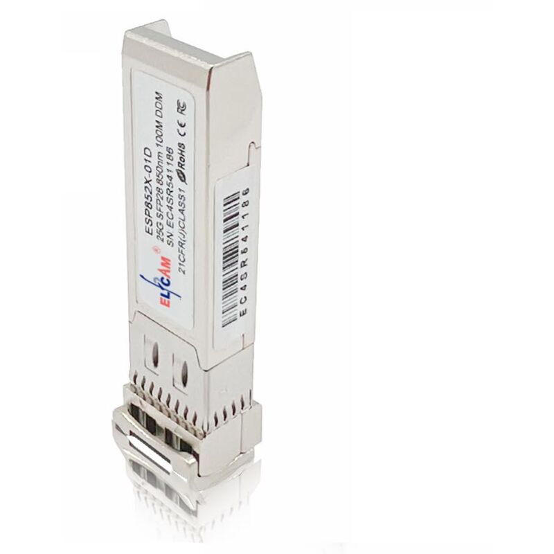 25G SFP28 sr Transceiver Module SFP28 25GBASE-SR 850nm 100m dom lc Duplex MMF,Lot de 1 - Elfcam