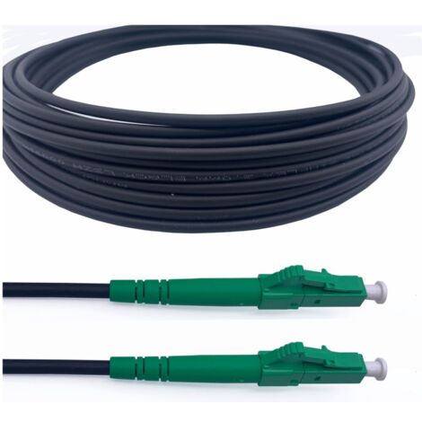 Câble Fibre MPO/APC Vers LC/UPC 8 Fibres – 5 M, Monomode OS2, Polarité Type B, Pour 40G/100G/200G