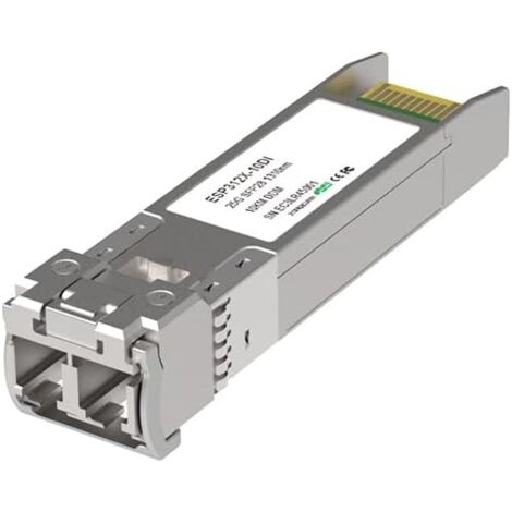 Elfcam® - 25Gb SFP28 SR Transceiver Module SFP28 25GBASE-SR 850nm 100m DOM LC Duplex Multimode pour PCIe Cartes Réseau 25GbE de NVIDIA Mellanox et Intel E810