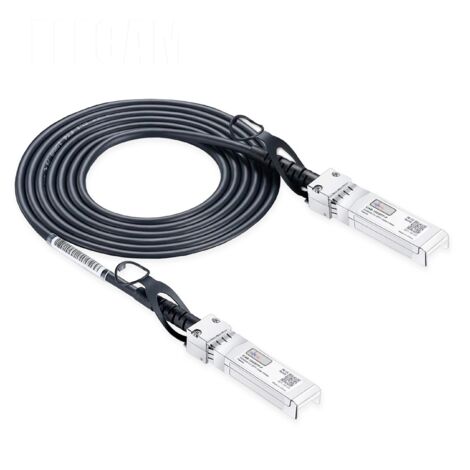 Elfcam - DAC-Kabel SFP+ zu SFP+ 10Gb – 8m, Twinax Direct Attach, Hochleistungsfähig