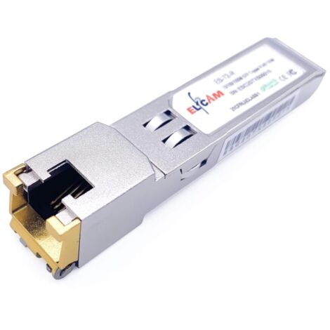 Elfcam SFP+ Modul 10G RJ45 – Kupfer Transceiver für Cat7/Cat8, bis 30 m, 10GBase-T