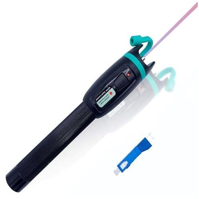 Stylo Optique Universel ftth vfl, Localisateur Visuel de Défauts,Testeur de Câble Fibre Optique (10mW) - Elfcam