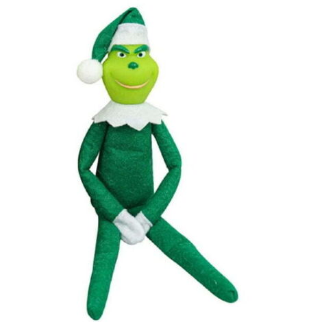 Elfe Joker Green Elf®  Décoration de Noël magique  Sapin en peluche elfe coquin  Activités amusantes pour filles et garçons  OriginalCorner®