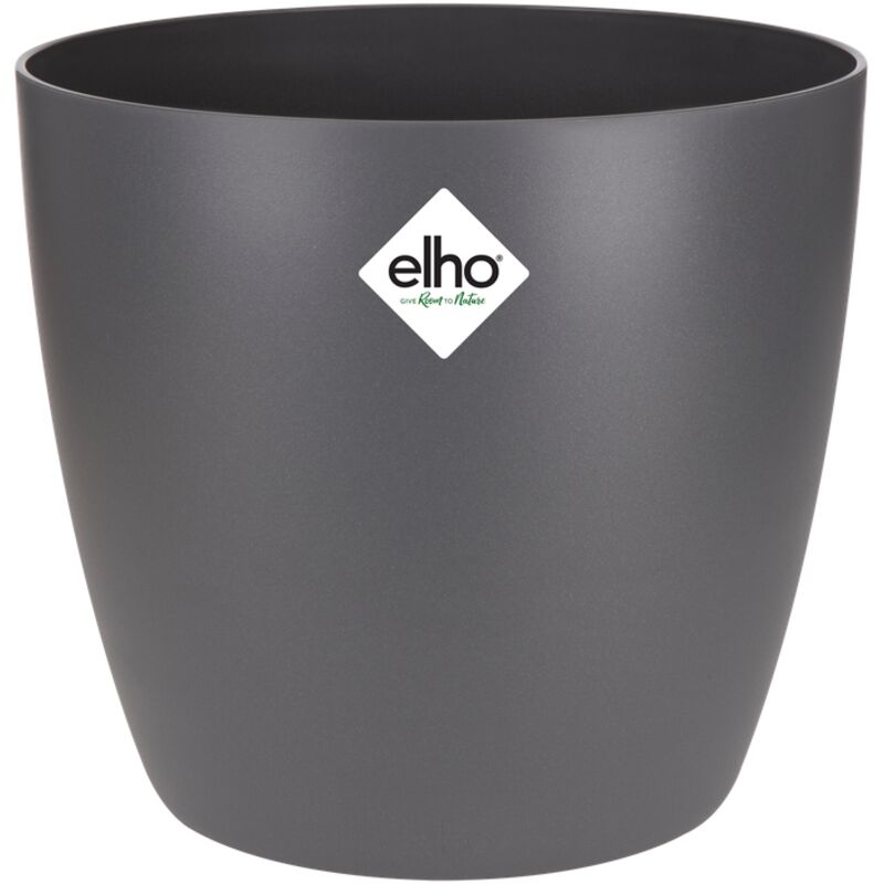 Cache-pot Brussels D.18cm Anthracite - Elho