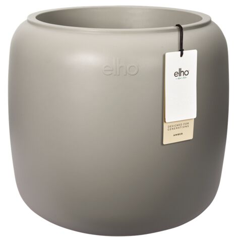 Elho Amber Beads Small 40 Balanced Beige Fioriera Rotondo