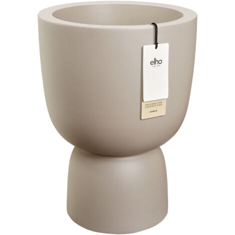 Elho Amber Coupe 41 - Beige - L 41 x B 41.3 x H 58 cm - intérieurextérieur - 100% recyclé