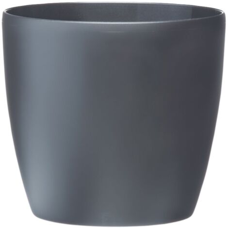 Elho Ãœbertopf Brussels Ã˜ 20cm 4,5l Anthrazit Blumentopf 19cm HÃ¶he