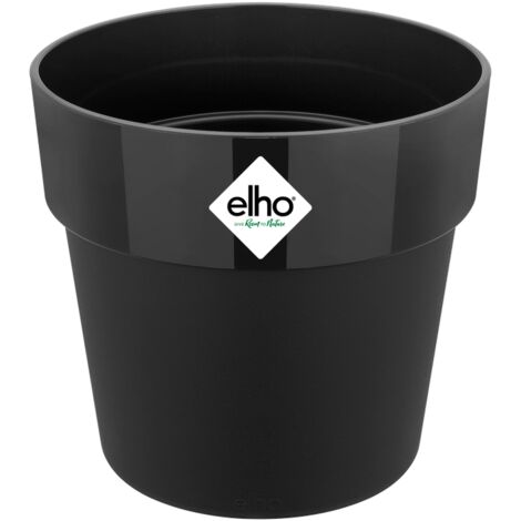 Elho B.for Original Round 25 Black Vaso Rotondo