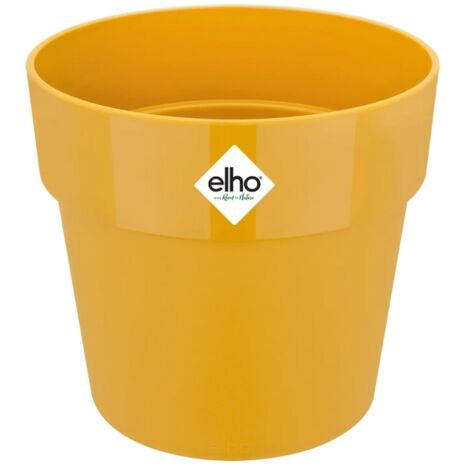 Elho B.for Original Round Wheels 35 Ochre Vaso Rotondo