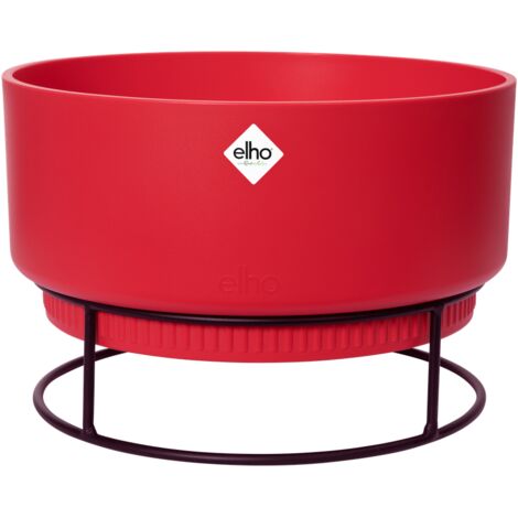 Elho B.for Studio Bowl 30 Brilliant Red Vaso Rotondo