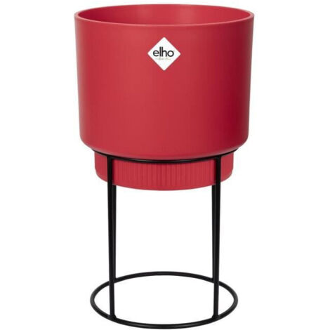 Elho B.for Studio Round 22 Brilliant Red Vaso Rotondo