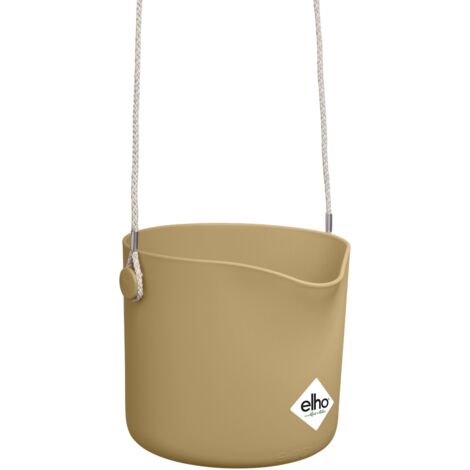 Elho B.for Swing 18 - Beige - L 21 x B 20 x H 17 cm - intérieur - 100% recyclé