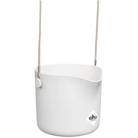 Elho B.for Swing 18 - Blanc - L 21 x B 20 x H 17 cm - intérieur - 100% recyclé