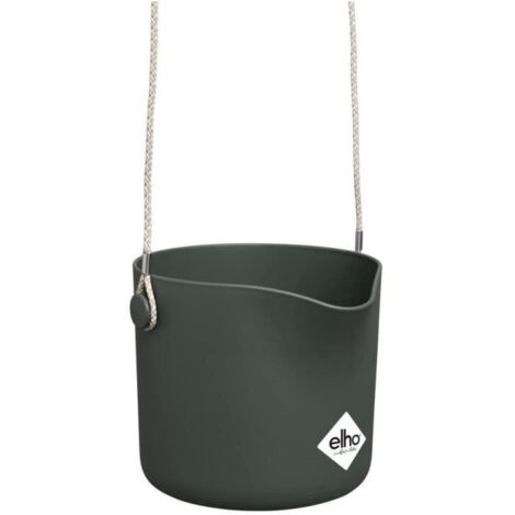 ELHO B.FOR SWING 18 POT DE FLEURS D'INTÉRIEUR VERT FEUILLE Ø 18,0 X H 16,5 CM