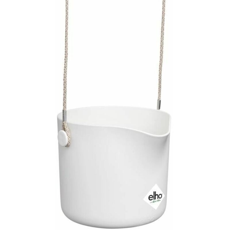 Elho B.for Swing 18 White Vaso Rotondo