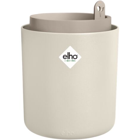 Elho Bouncy Basil White Vaso Rotondo