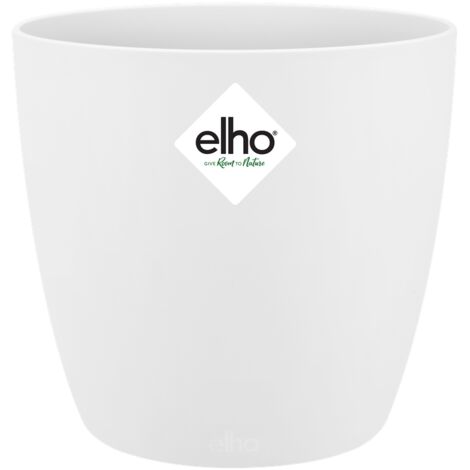 Elho Brussels Round Mini 10,5 White Vaso Rotondo