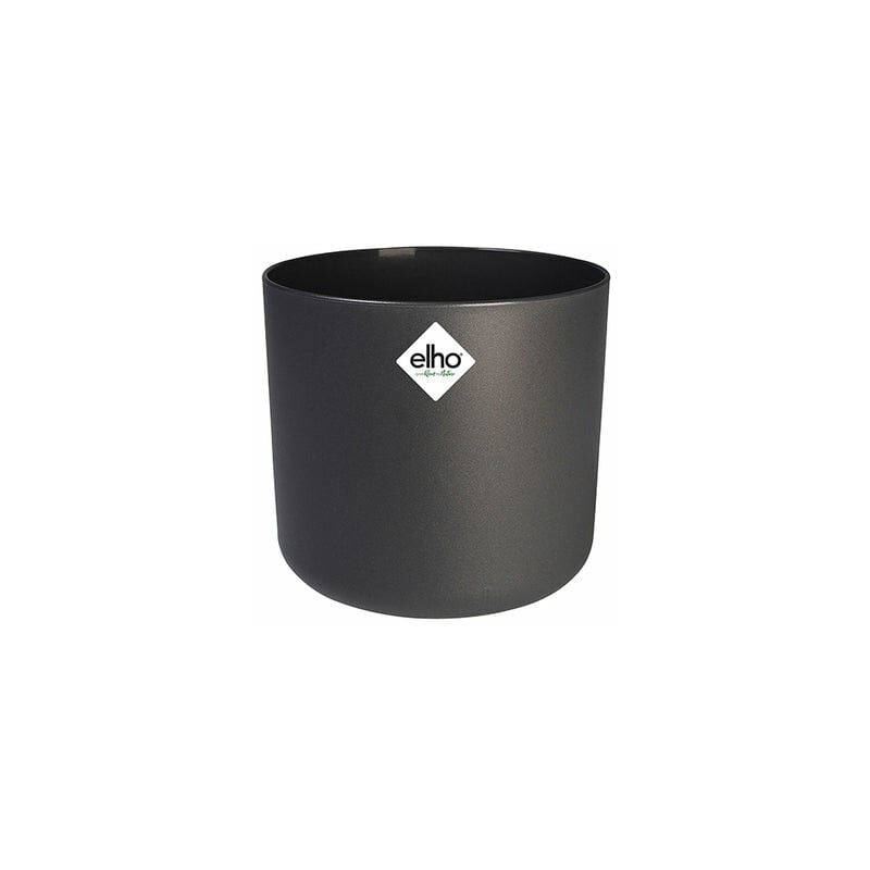 Elho Cache-pot B for soft rond anthracite - Le cache-pot / diamètre 22cm - Le cache-pot / diamètre 22cm - Willemse