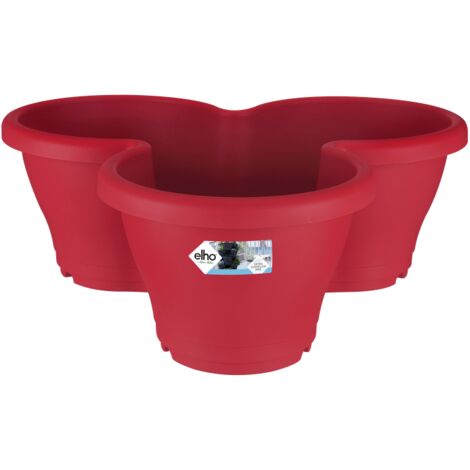 Elho Corsica Jardin Vertical M - Rouge - L 43 x B 33.5 x H 15 cm - extérieur
