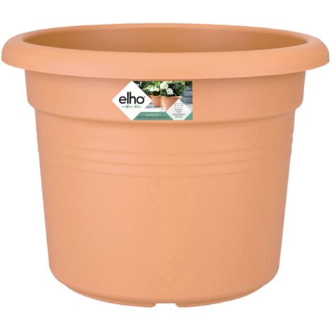 Elho Green Basics Cilinder 65 Mild Terra Vaso Rotondo