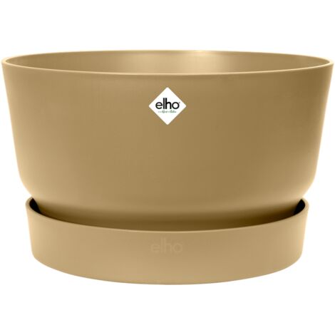 Elho Greenville Bowl 33 Sabbia dorata Vaso Rotondo