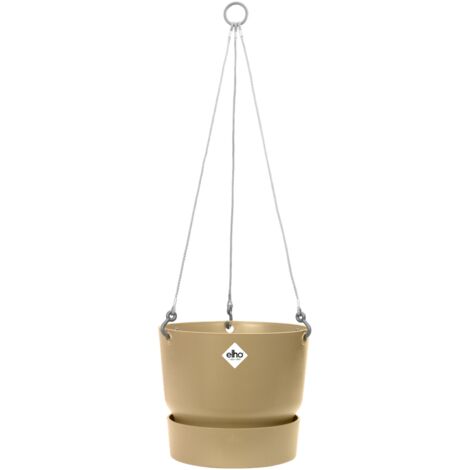 Elho Greenville Hanging Basket 24 Sabbia dorata Vaso Rotondo
