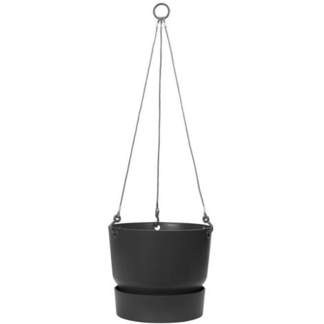 ELHO GREENVILLE PENDENTE NERO 24 CM AMPEL GREENVILLE H NGEAMPEL 24 CM