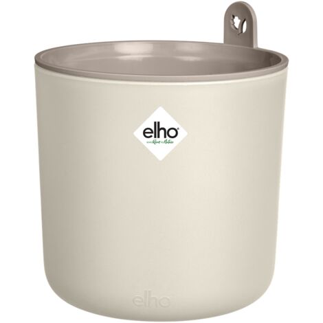 Elho Happy Herbs 14 White Vaso Rotondo