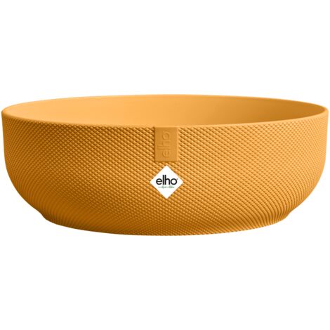 Elho Jazz Bowl 28 Giallo ambra Vaso Rotondo