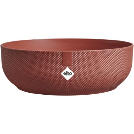 Elho Jazz Bowl 28 Rosso toscano Vaso Rotondo