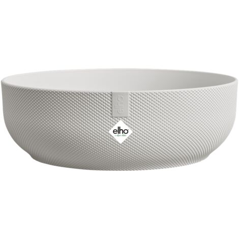 Elho Jazz Bowl 28 White Vaso Rotondo
