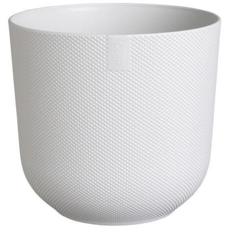 elho Jazz Rond pot de fleurs blanc design recyclé