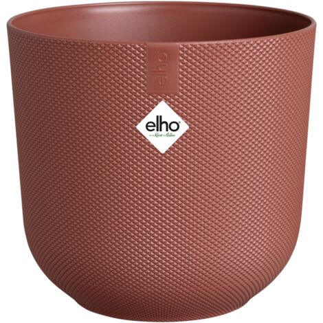 Elho Jazz Round Mini 9 Rosso toscano Vaso Rotondo