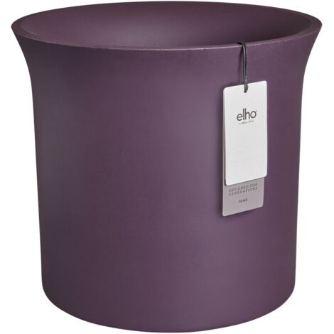 Elho June Tulip 47 - Violet - Ø 47 x H 43 cm - intérieurextérieur - 100% recyclé