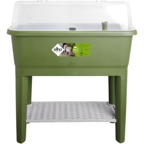 Elho Noa Grow Table Green Fioriera Rettangolare
