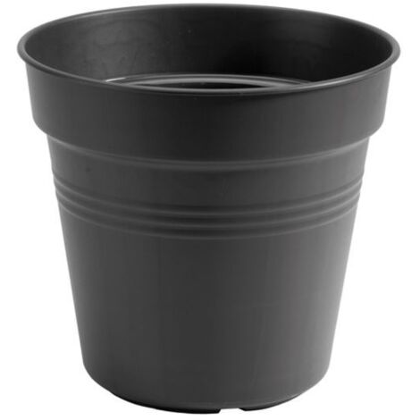 Elho Pflanztopf Green Basics Ø 40 x 37 cm schwarz Kunststofftöpfe
