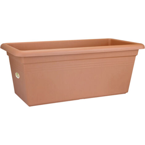 Elho Pflanztopf Green Basics Garden XXL tonrot 80cm Blumenkästen
