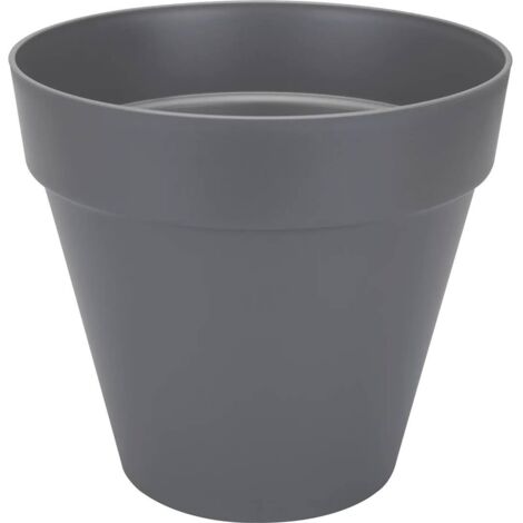 Elho Pflanztopf Loft Urban Ø 20 x 17,5 cm anthrazit Pflanztopf