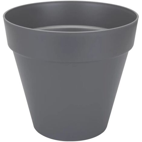 Elho Pflanztopf Loft Urban Ø 30 x 26 cm anthrazit Kunststofftöpfe