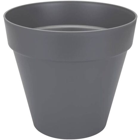 Elho Pflanztopf Loft Urban mit Rollen Ø 50 x 44,5 cm anthrazit Pflanztopf