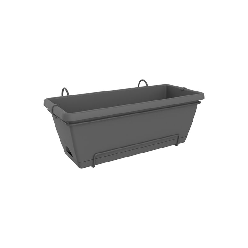 

Plantador de Elho de Barcelona XL Todo en 1 antracita 55cm - Anthracite