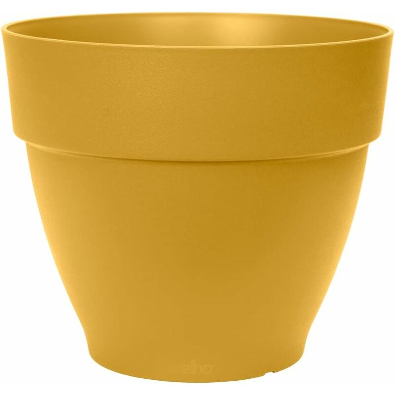 Vibia campana vase rond 30CM jaune miel