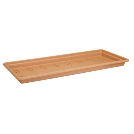 ELHO Platito para maceta Green Basics 100 - Terracota suave - XXL - Exterior - Ø 89,7 x H 5,7 cm