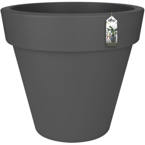 Elho Pure Round 120 Anthracite Vaso Rotondo