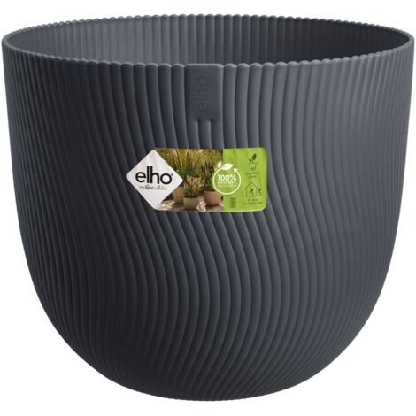 Elho Sereh Round 60 Anthracite Vaso Rotondo