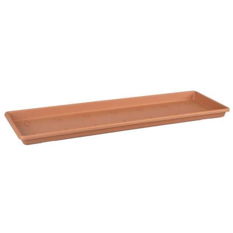 Elho Sottovaso Balconiera - Beige Naturale - 80 cm