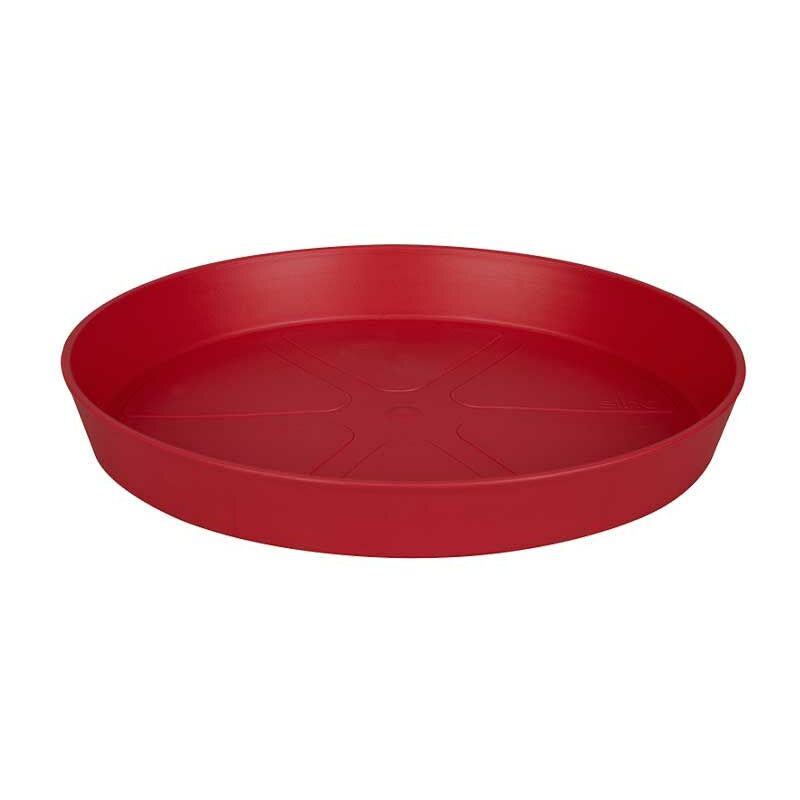 Elho - sottovaso loft urban saucer round 17 cranberry red